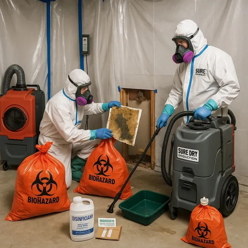 Contaminated Water Handling Protocols process in Laurens, SC