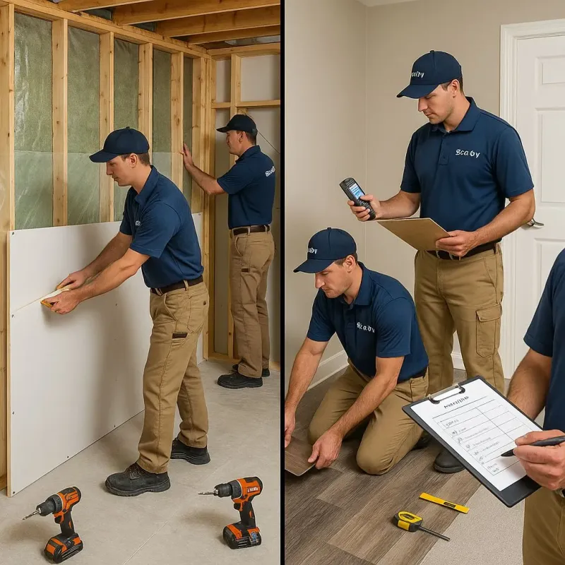 Repairs and Reconstruction process in Laurens, SC